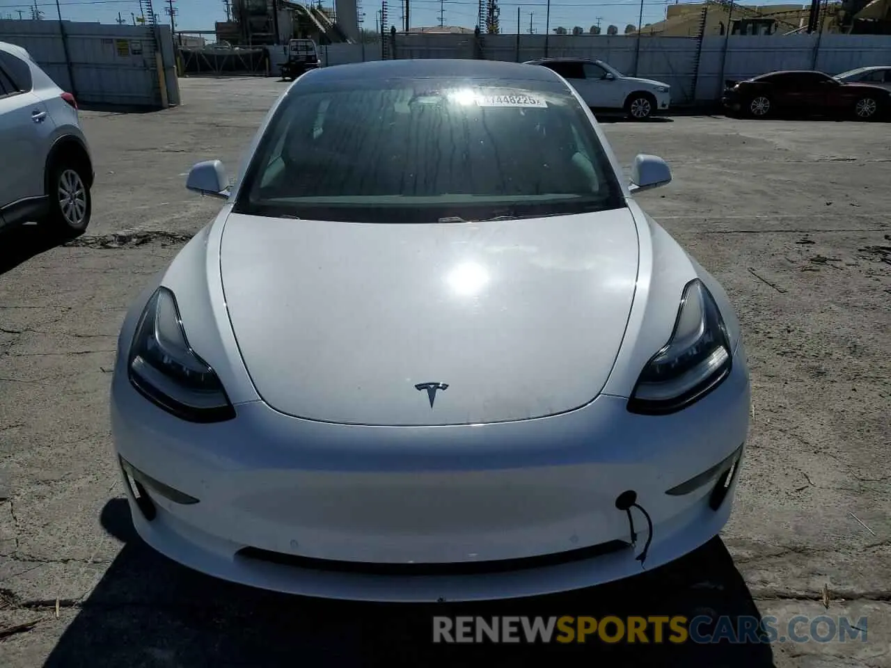 5 Photograph of a damaged car 5YJ3E1EBXKF436941 TESLA MODEL 3 2019