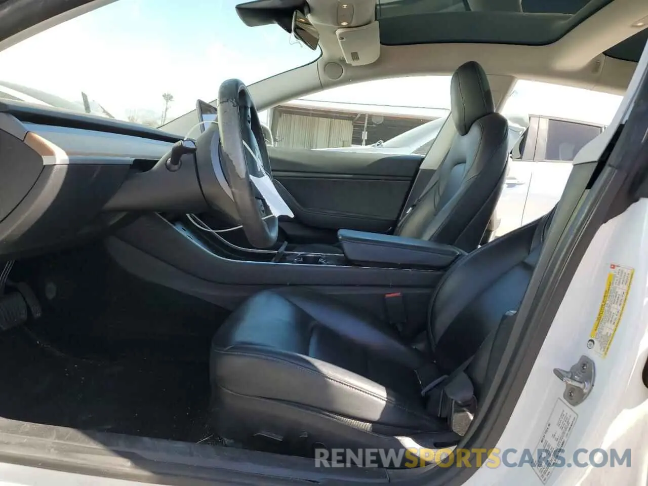 7 Photograph of a damaged car 5YJ3E1EBXKF436941 TESLA MODEL 3 2019