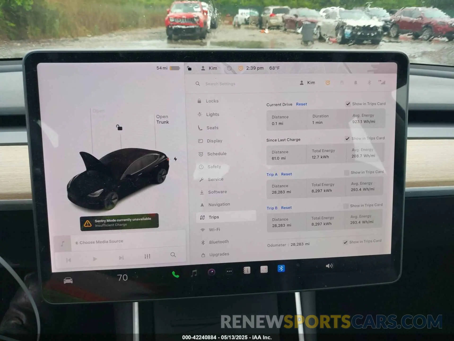 7 Photograph of a damaged car 5YJ3E1EBXKF442335 TESLA MODEL 3 2019