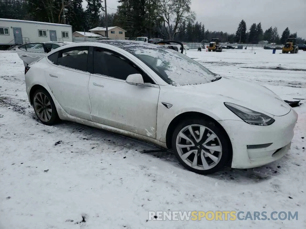 4 Photograph of a damaged car 5YJ3E1EBXKF453528 TESLA MODEL 3 2019