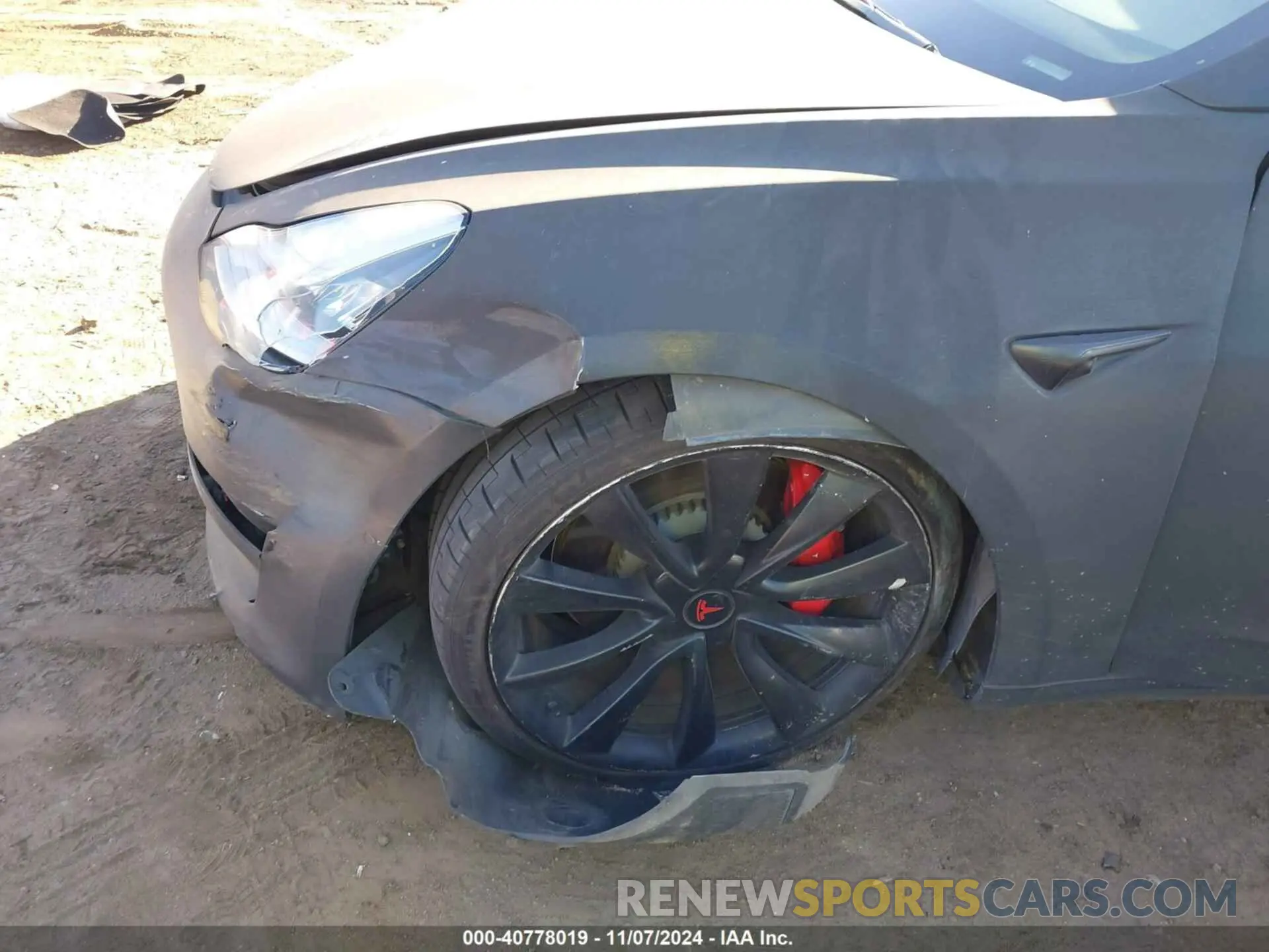 6 Photograph of a damaged car 5YJ3E1EBXKF476968 TESLA MODEL 3 2019