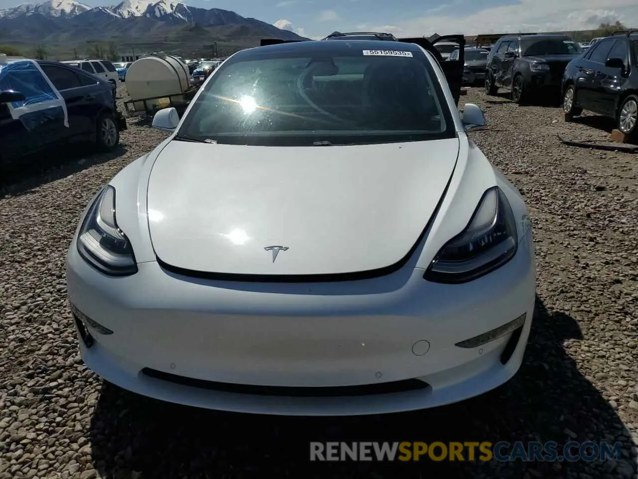 5 Photograph of a damaged car 5YJ3E1EBXKF494161 TESLA MODEL 3 2019