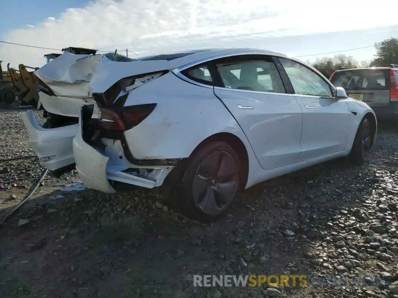 4 Photograph of a damaged car 5YJ3E1EBXKF494385 TESLA MODEL 3 2019