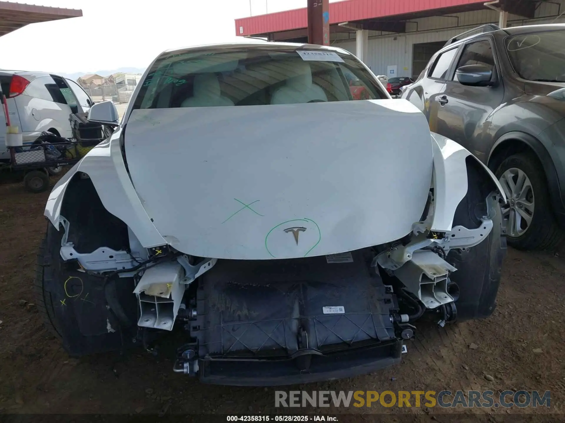 12 Photograph of a damaged car 5YJ3E1EBXKF513002 TESLA MODEL 3 2019