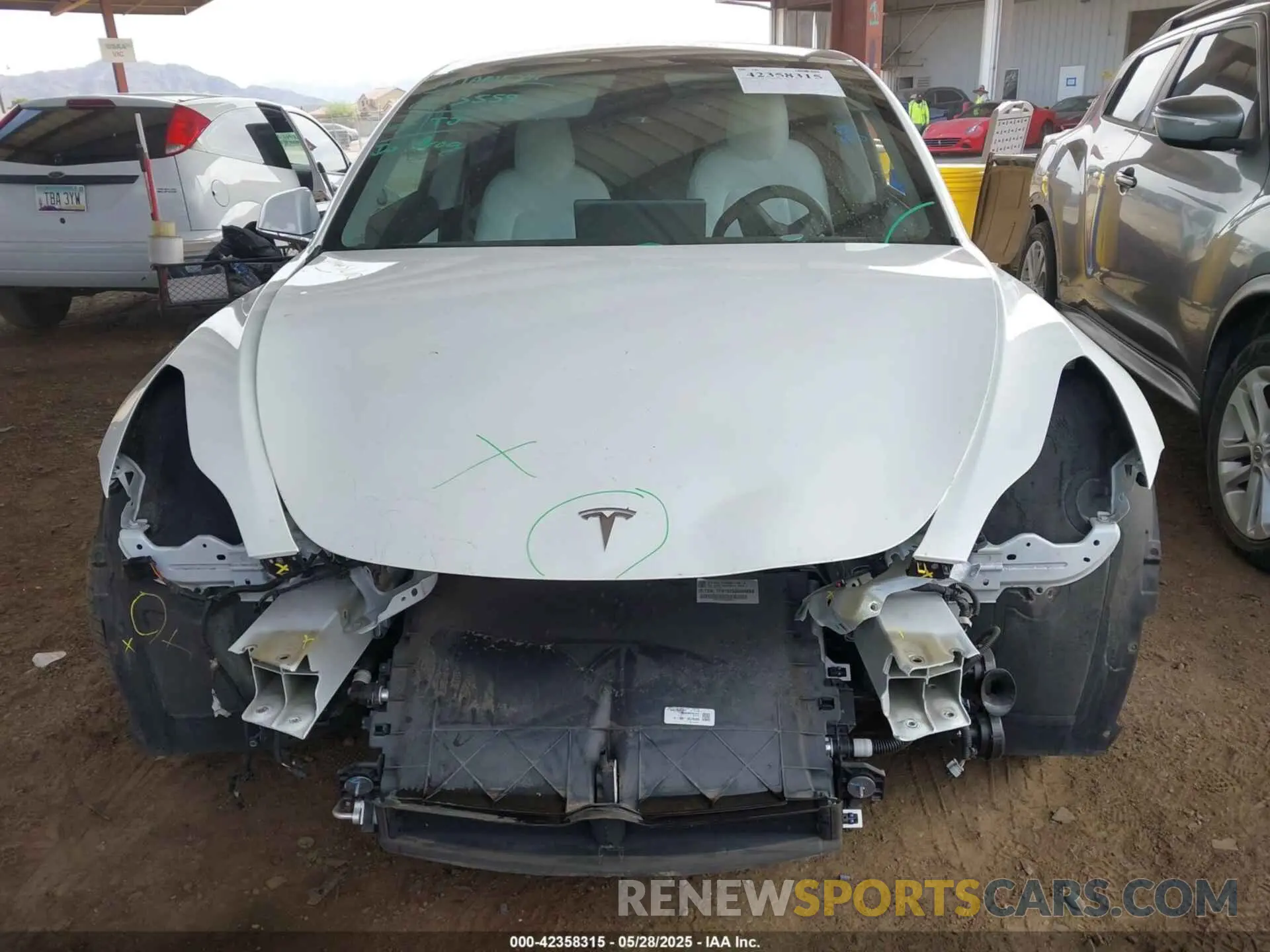 6 Photograph of a damaged car 5YJ3E1EBXKF513002 TESLA MODEL 3 2019