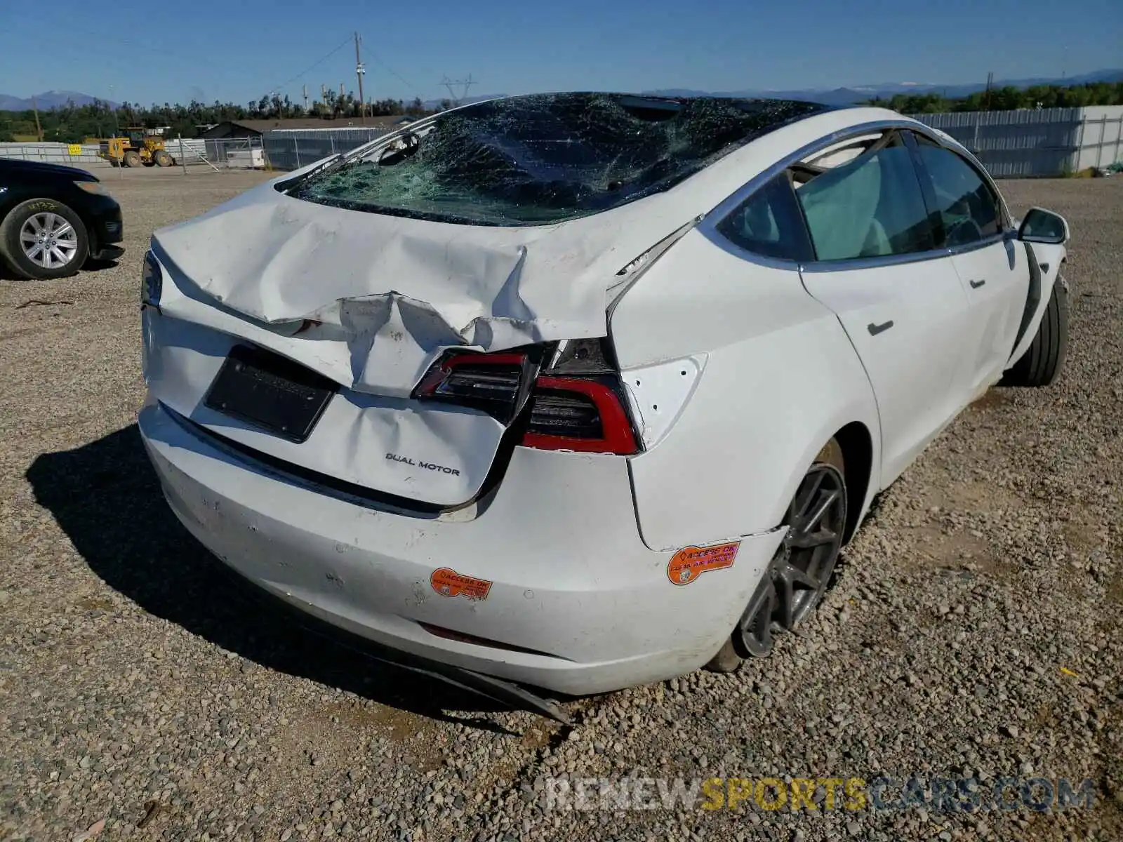 4 Photograph of a damaged car 5YJ3E1EBXKF517728 TESLA MODEL 3 2019