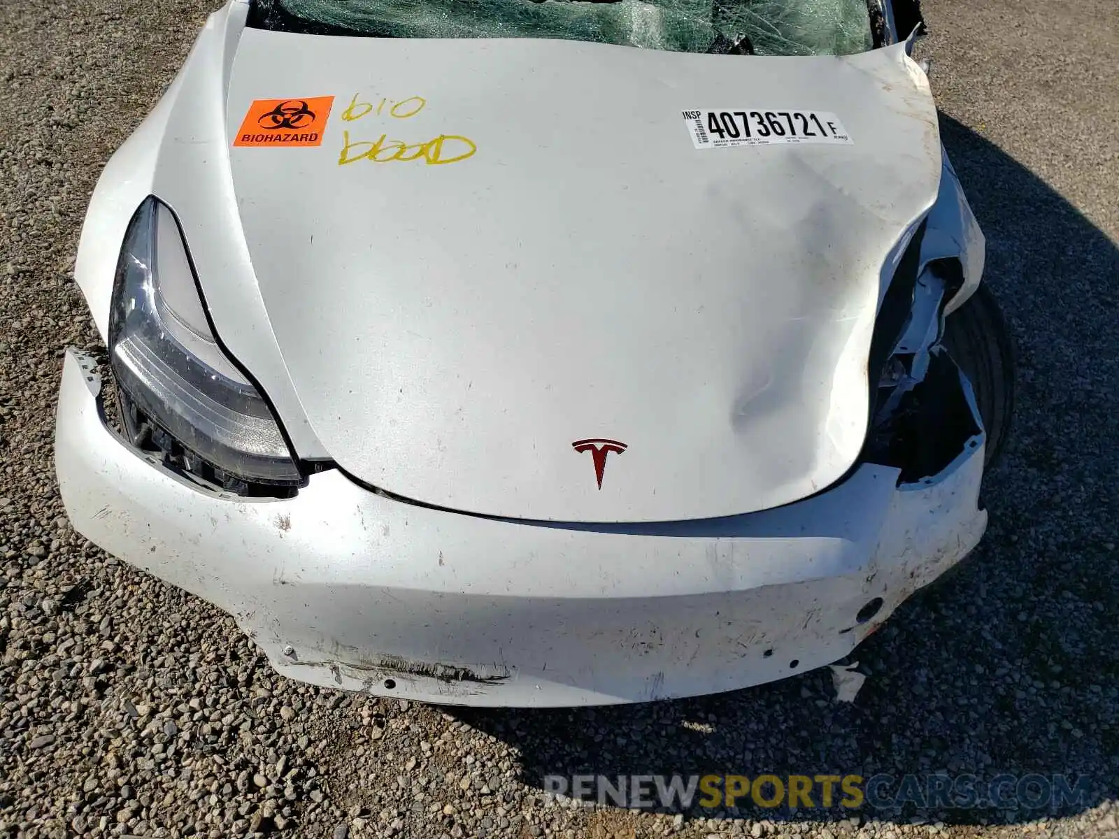 7 Photograph of a damaged car 5YJ3E1EBXKF517728 TESLA MODEL 3 2019