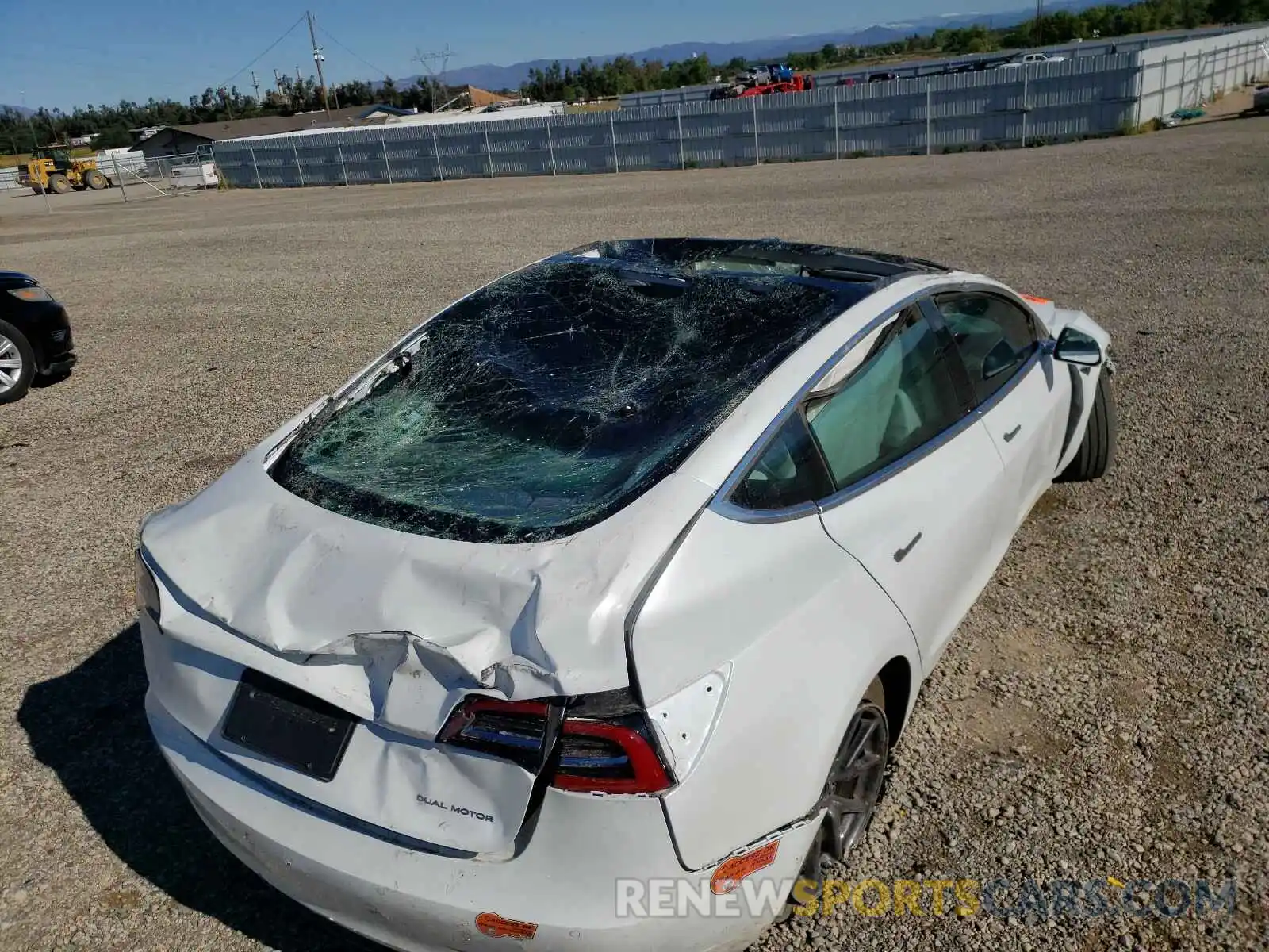 9 Photograph of a damaged car 5YJ3E1EBXKF517728 TESLA MODEL 3 2019