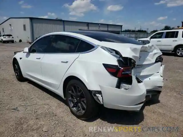 3 Photograph of a damaged car 5YJ3E1EA0LF504561 TESLA MODEL 3 2020