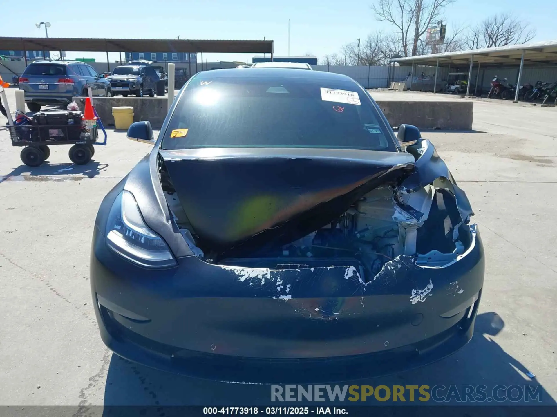 11 Photograph of a damaged car 5YJ3E1EA0LF597761 TESLA MODEL 3 2020