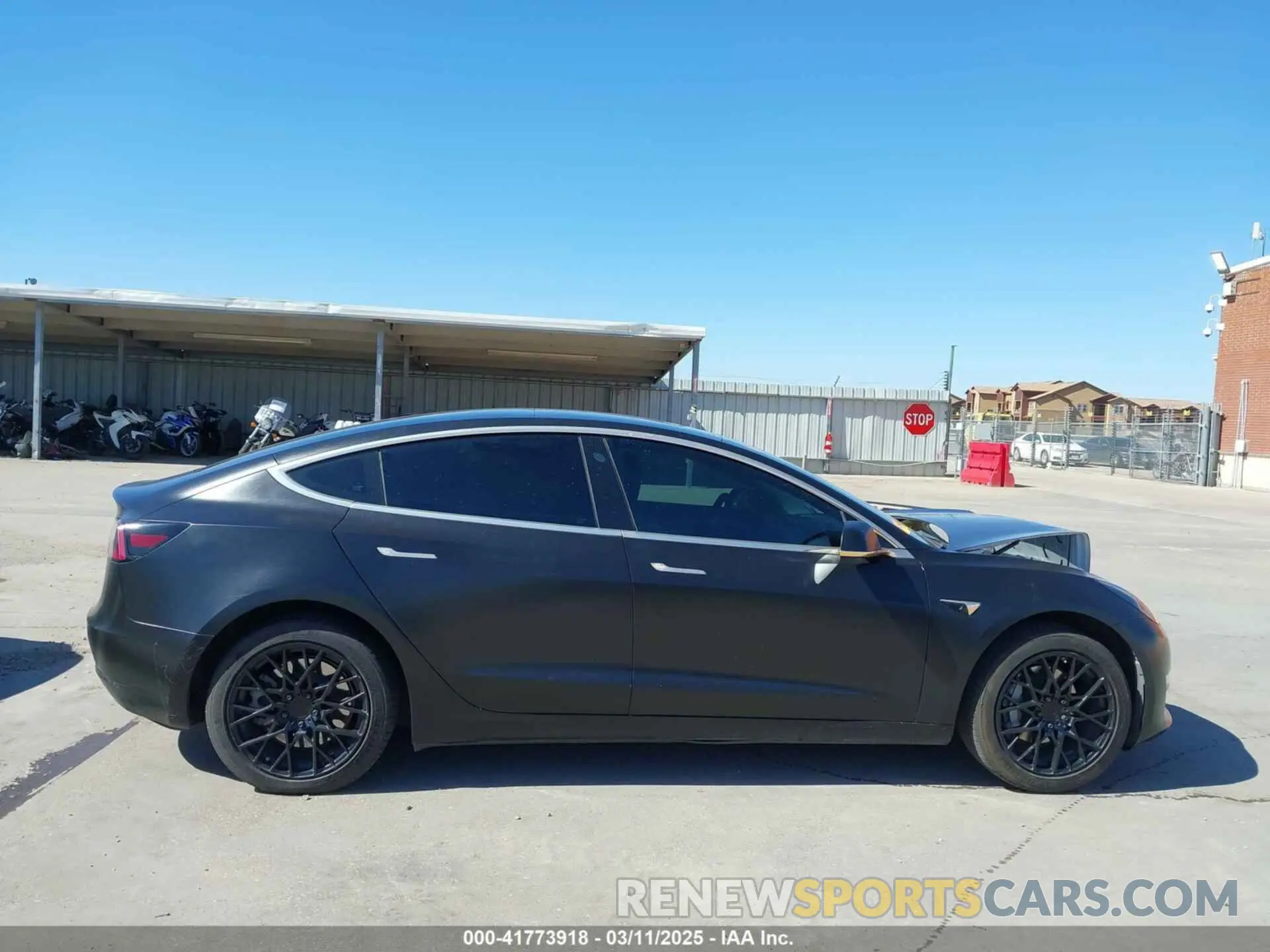 12 Photograph of a damaged car 5YJ3E1EA0LF597761 TESLA MODEL 3 2020