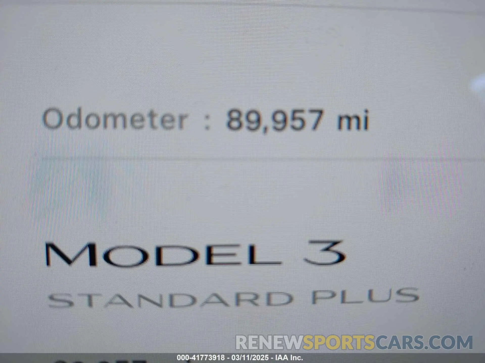 14 Photograph of a damaged car 5YJ3E1EA0LF597761 TESLA MODEL 3 2020