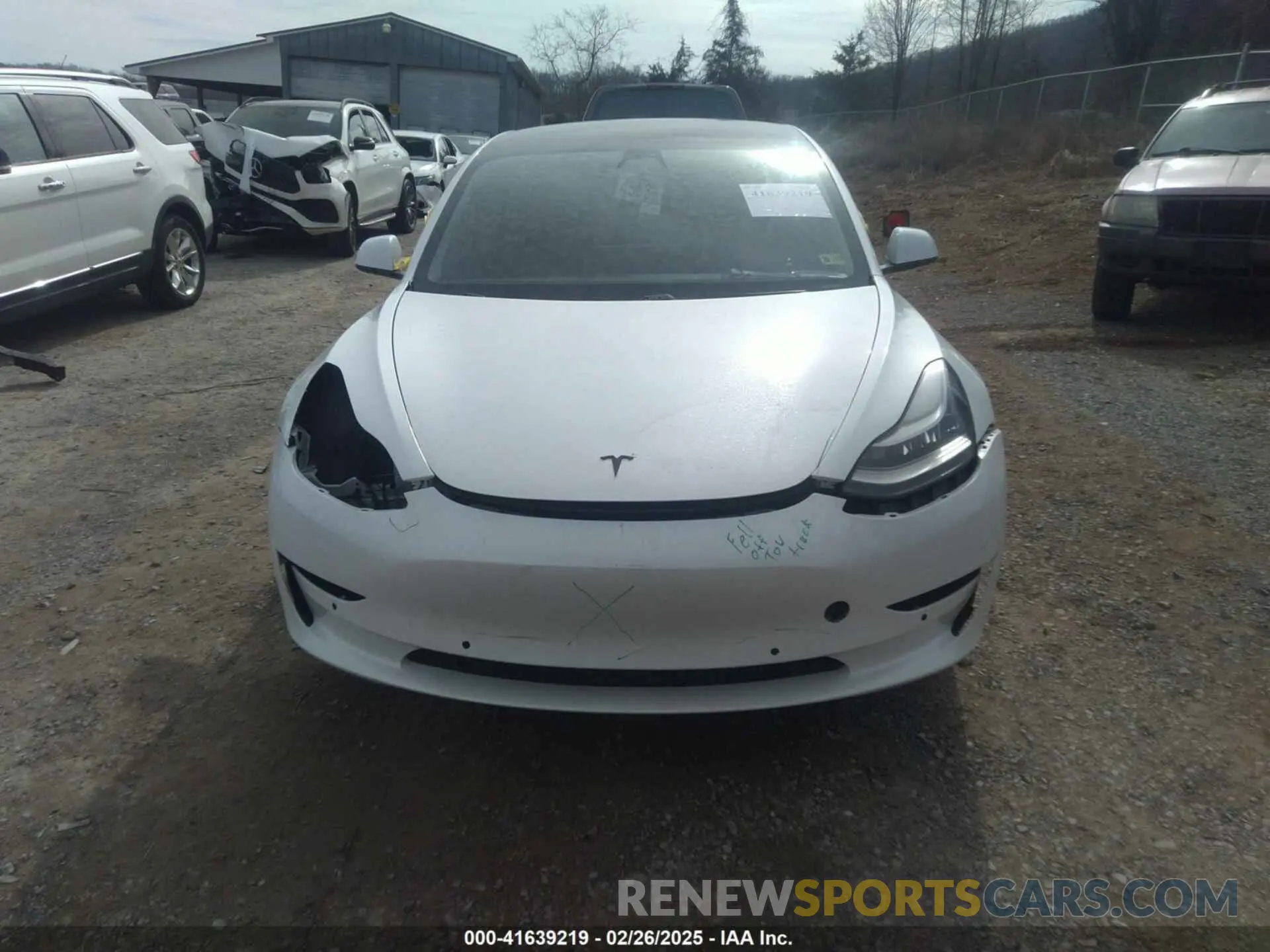 13 Photograph of a damaged car 5YJ3E1EA0LF597839 TESLA MODEL 3 2020