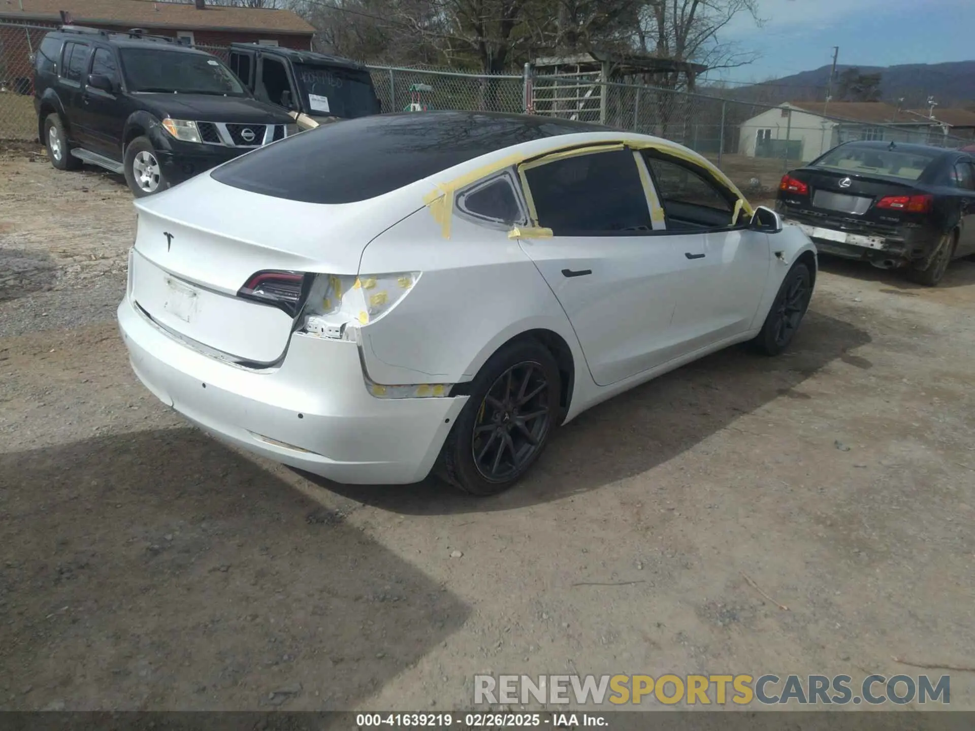 4 Photograph of a damaged car 5YJ3E1EA0LF597839 TESLA MODEL 3 2020
