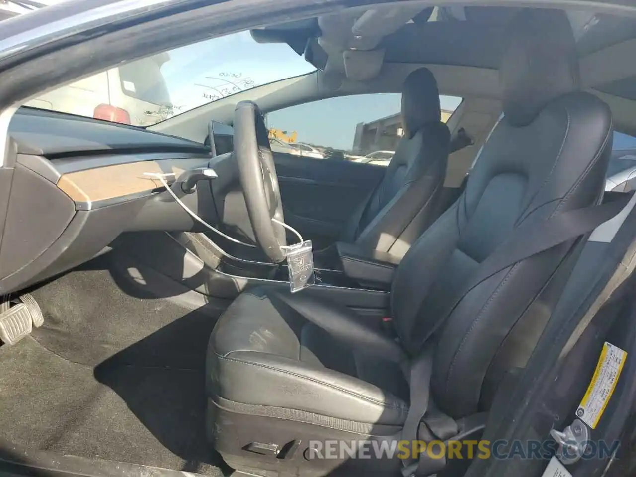 7 Photograph of a damaged car 5YJ3E1EA0LF598490 TESLA MODEL 3 2020