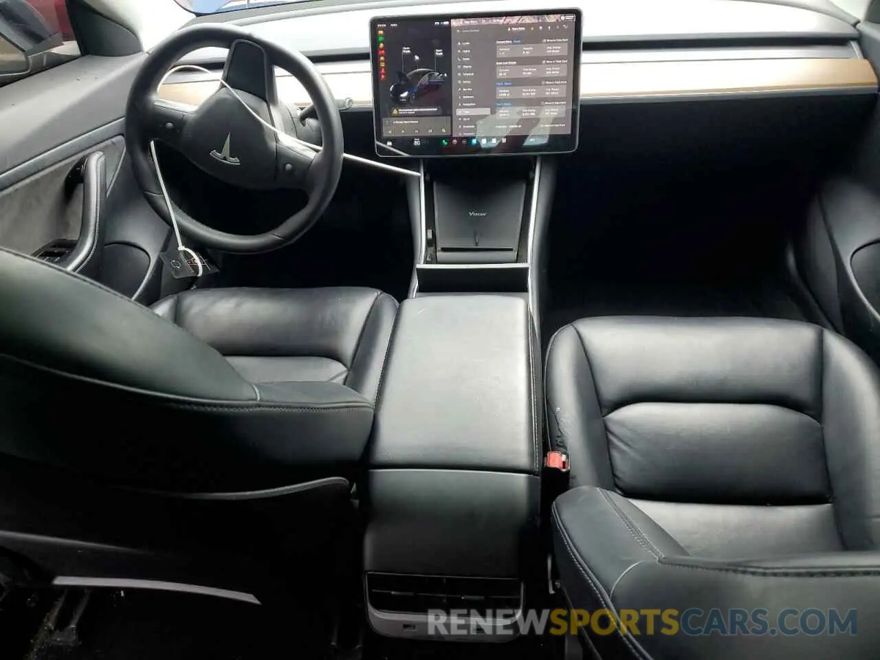 8 Photograph of a damaged car 5YJ3E1EA0LF631066 TESLA MODEL 3 2020