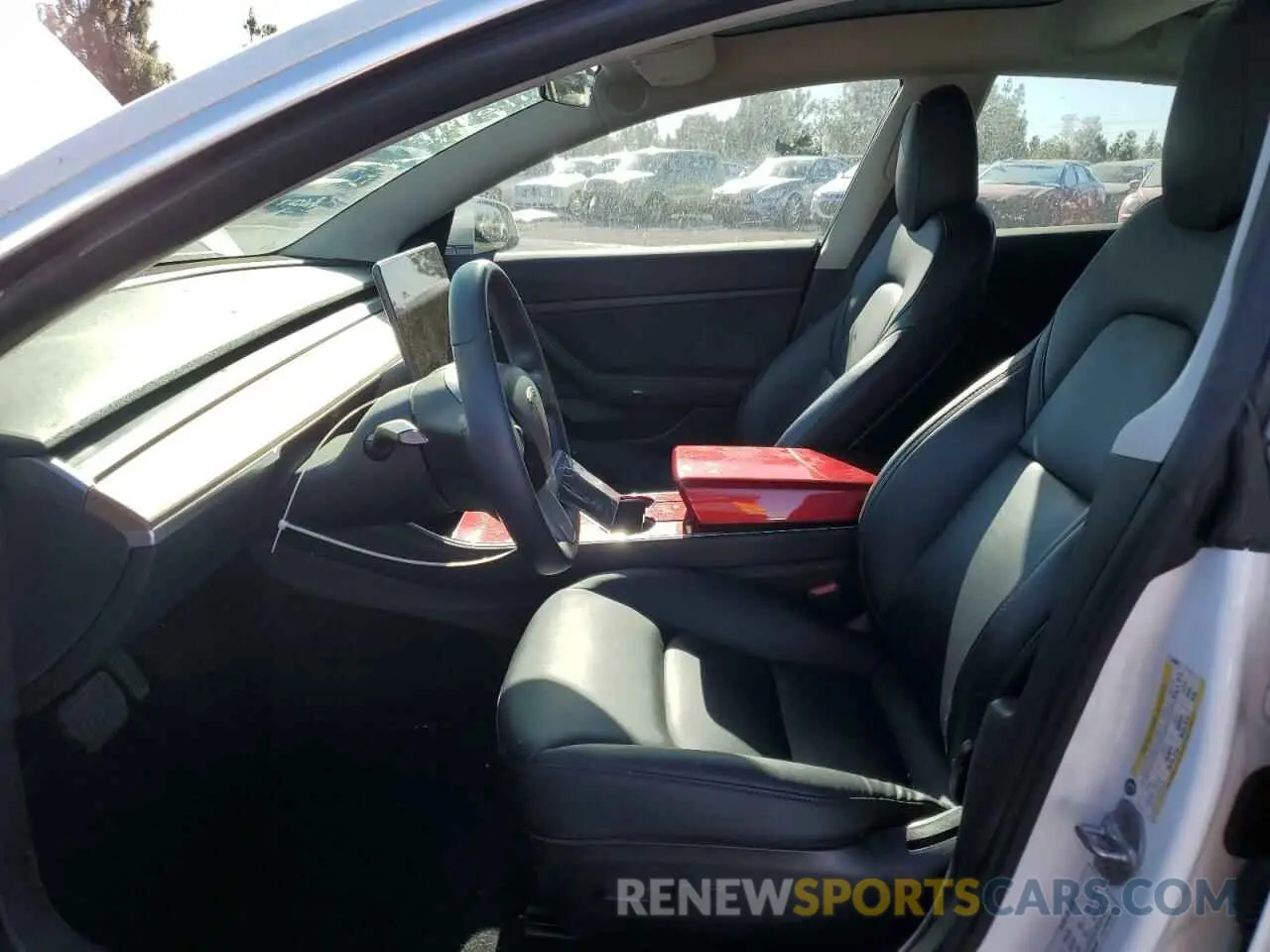 7 Photograph of a damaged car 5YJ3E1EA0LF634307 TESLA MODEL 3 2020