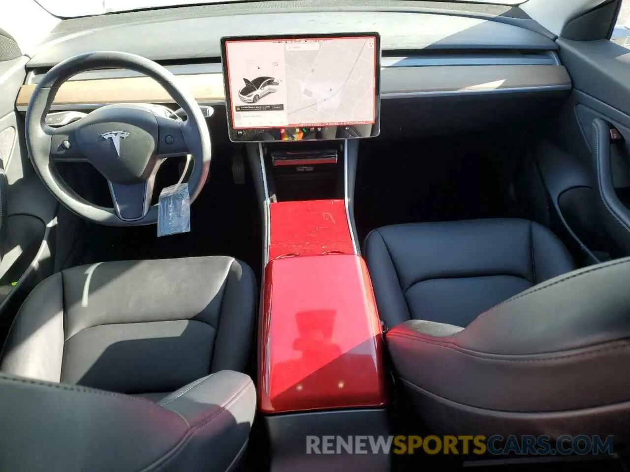 8 Photograph of a damaged car 5YJ3E1EA0LF634307 TESLA MODEL 3 2020