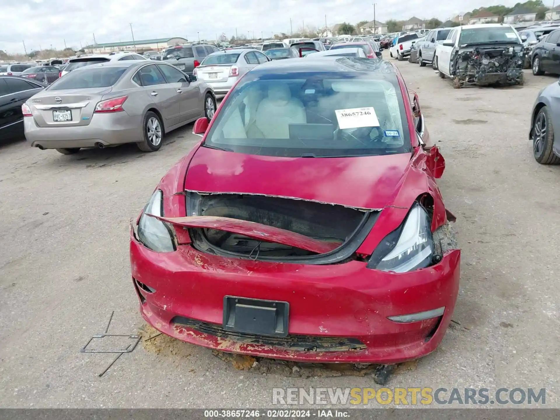 11 Photograph of a damaged car 5YJ3E1EA0LF634663 TESLA MODEL 3 2020