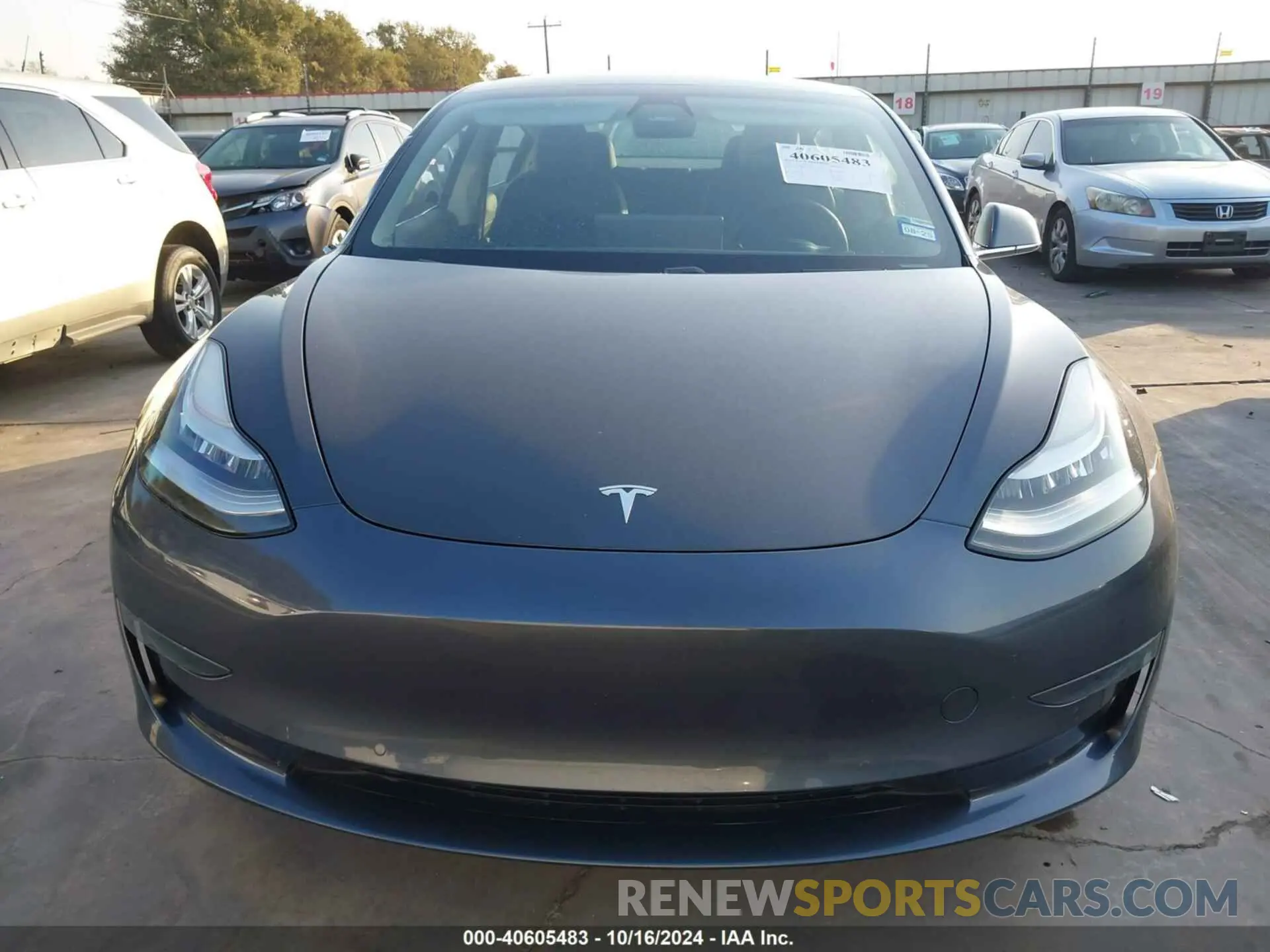 13 Photograph of a damaged car 5YJ3E1EA0LF643928 TESLA MODEL 3 2020
