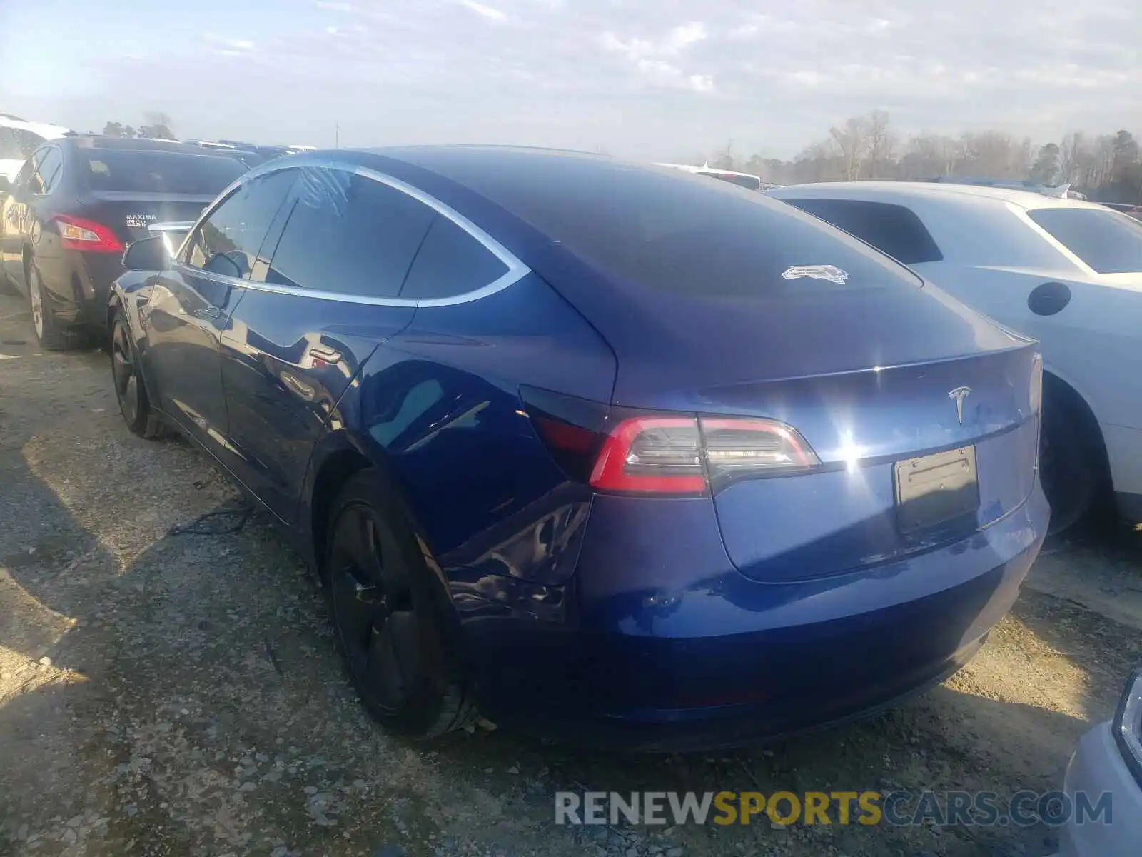 3 Photograph of a damaged car 5YJ3E1EA0LF658493 TESLA MODEL 3 2020