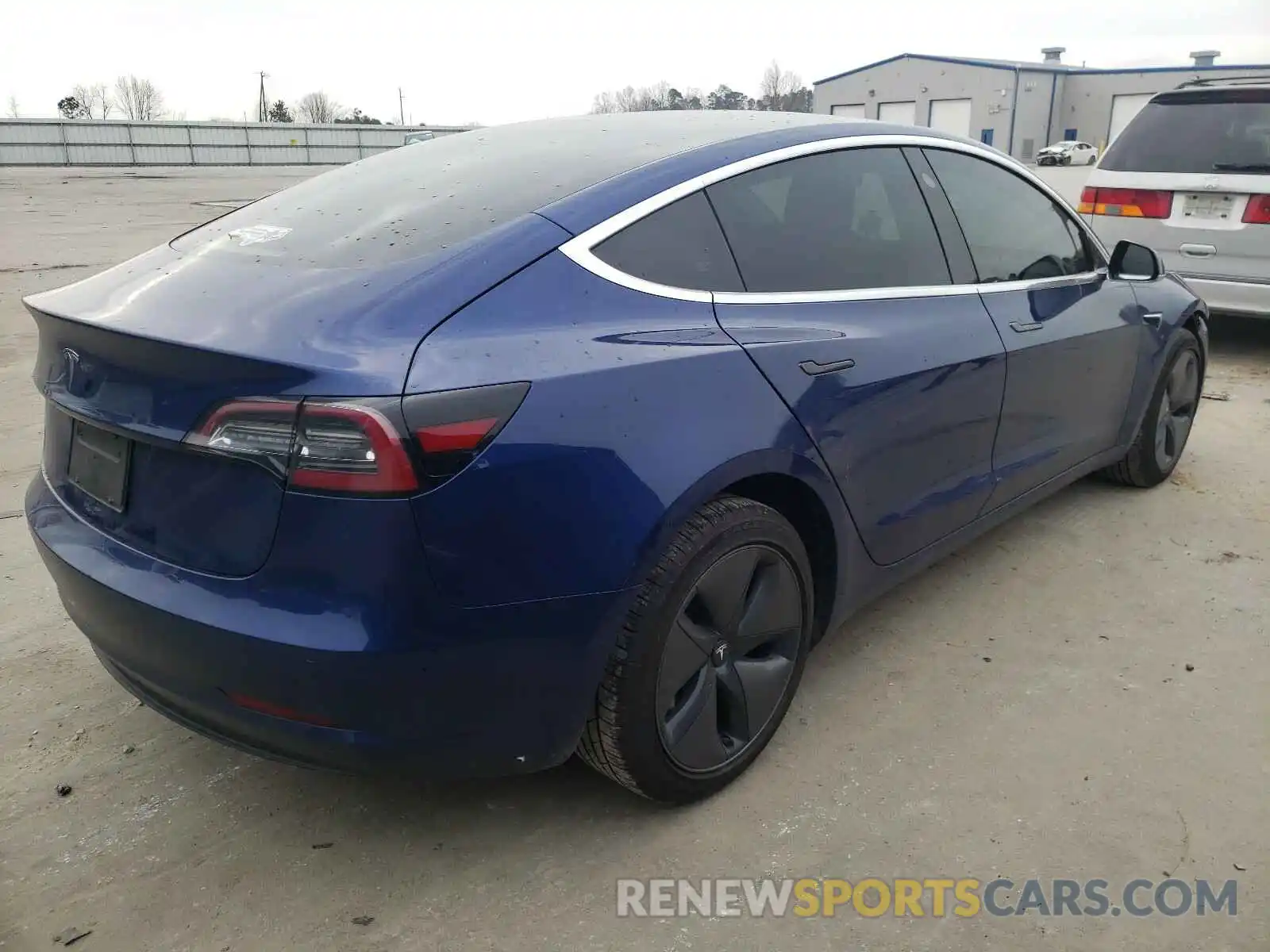 4 Photograph of a damaged car 5YJ3E1EA0LF658493 TESLA MODEL 3 2020