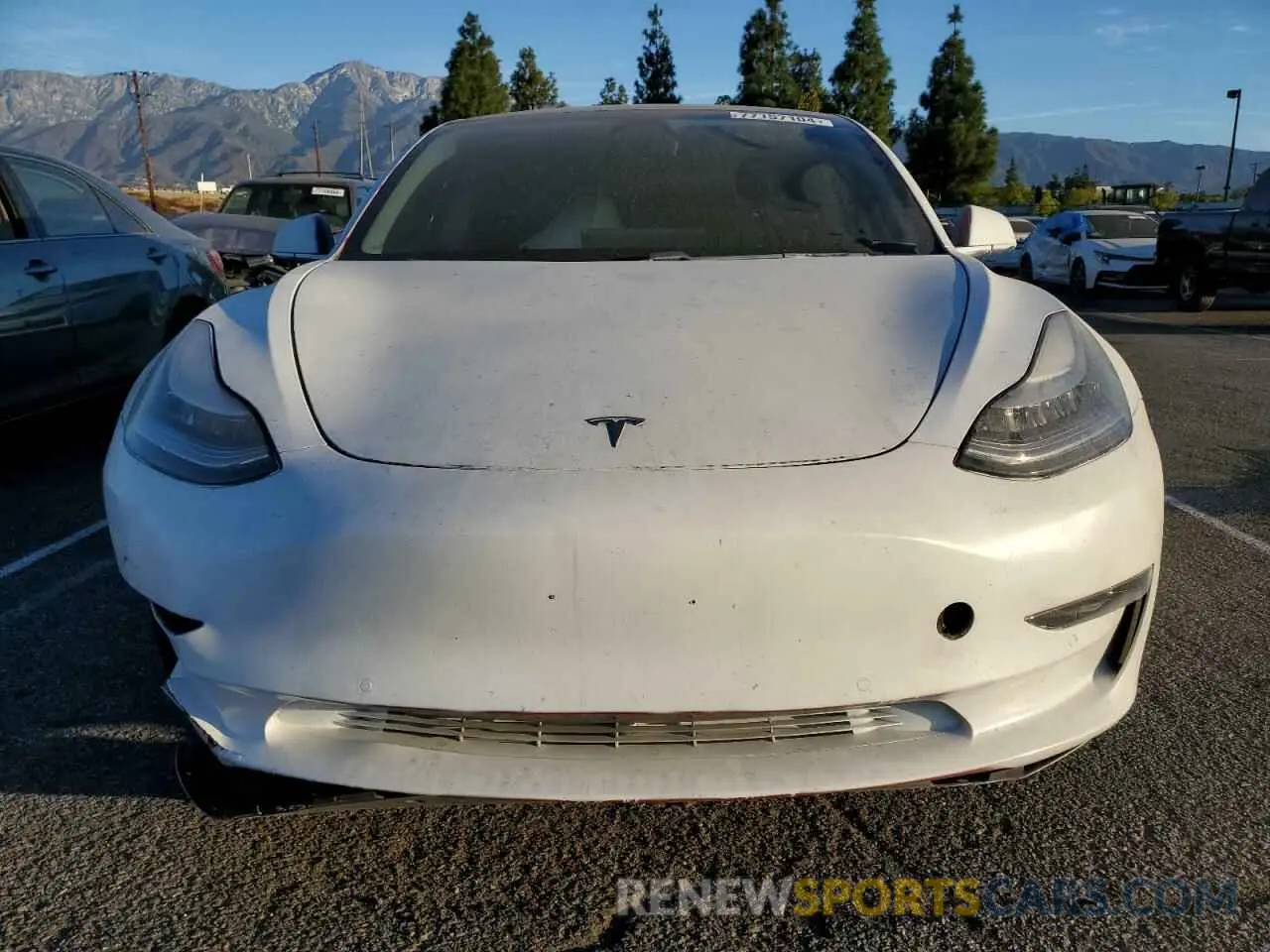 5 Photograph of a damaged car 5YJ3E1EA0LF703593 TESLA MODEL 3 2020