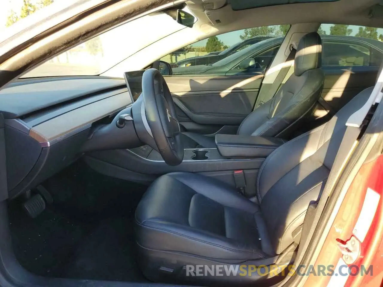 7 Photograph of a damaged car 5YJ3E1EA0LF703593 TESLA MODEL 3 2020