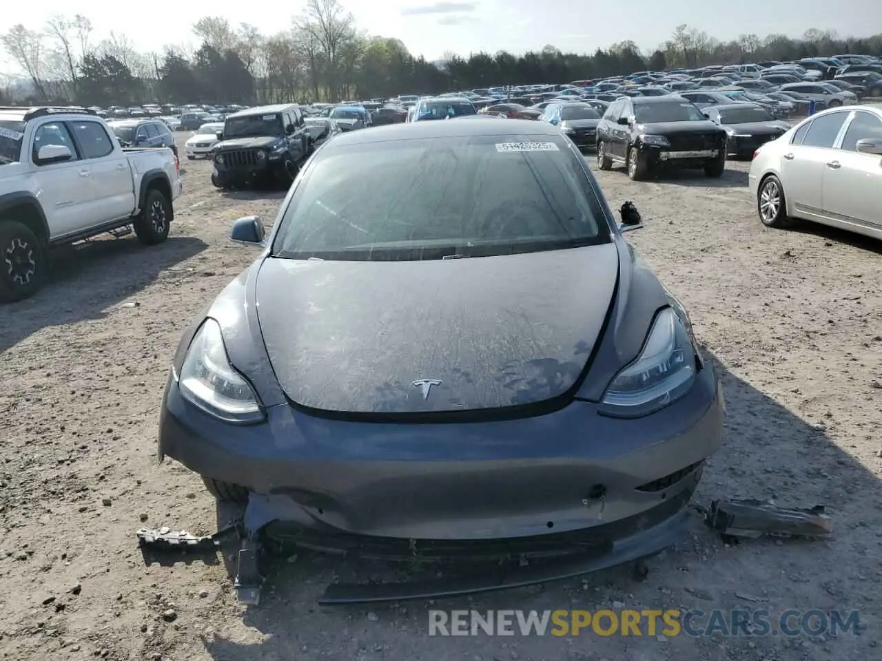 5 Photograph of a damaged car 5YJ3E1EA0LF717655 TESLA MODEL 3 2020