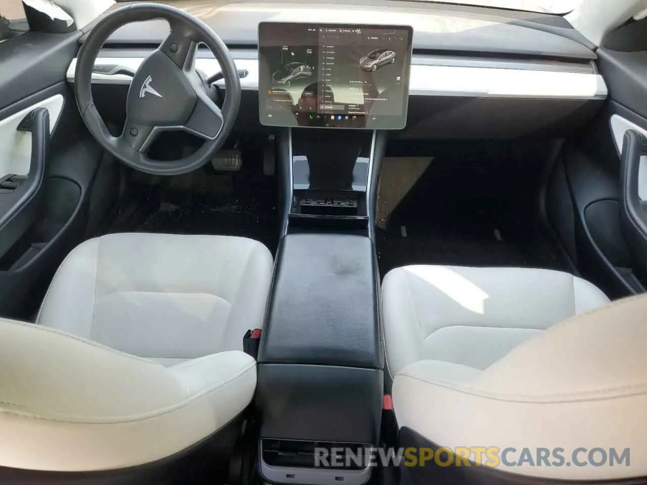 8 Photograph of a damaged car 5YJ3E1EA0LF717655 TESLA MODEL 3 2020