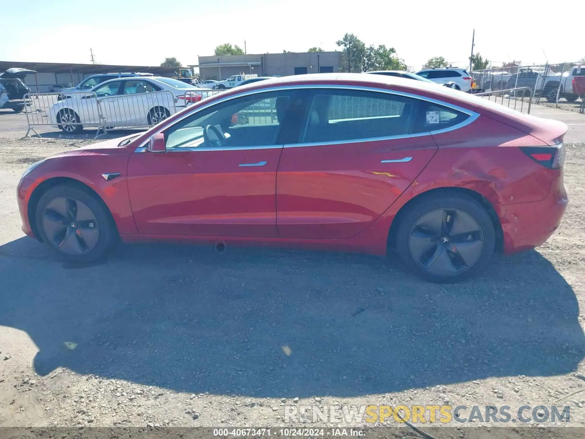 14 Photograph of a damaged car 5YJ3E1EA0LF718708 TESLA MODEL 3 2020