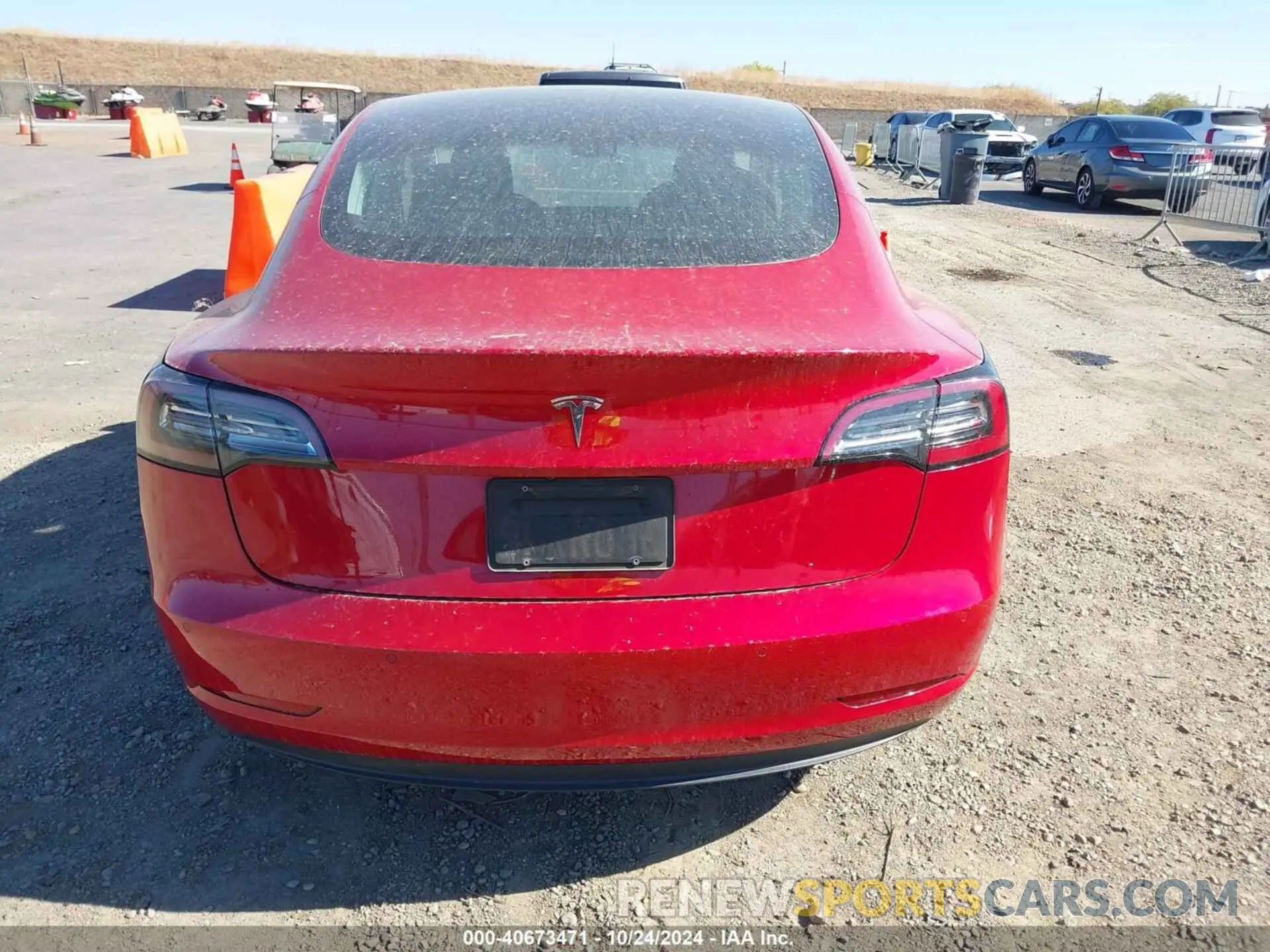 16 Photograph of a damaged car 5YJ3E1EA0LF718708 TESLA MODEL 3 2020