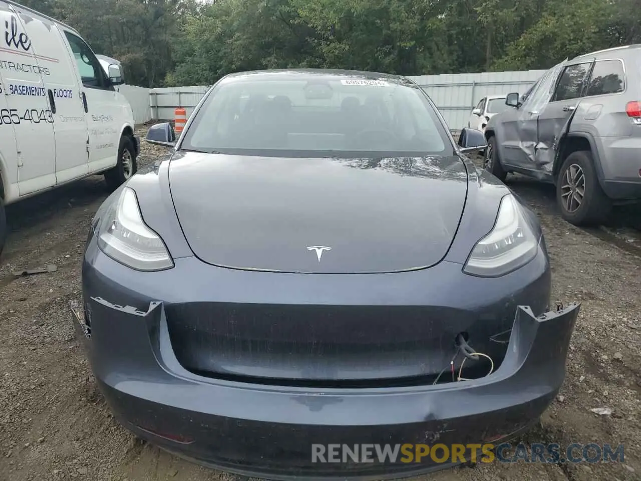 5 Photograph of a damaged car 5YJ3E1EA0LF784840 TESLA MODEL 3 2020