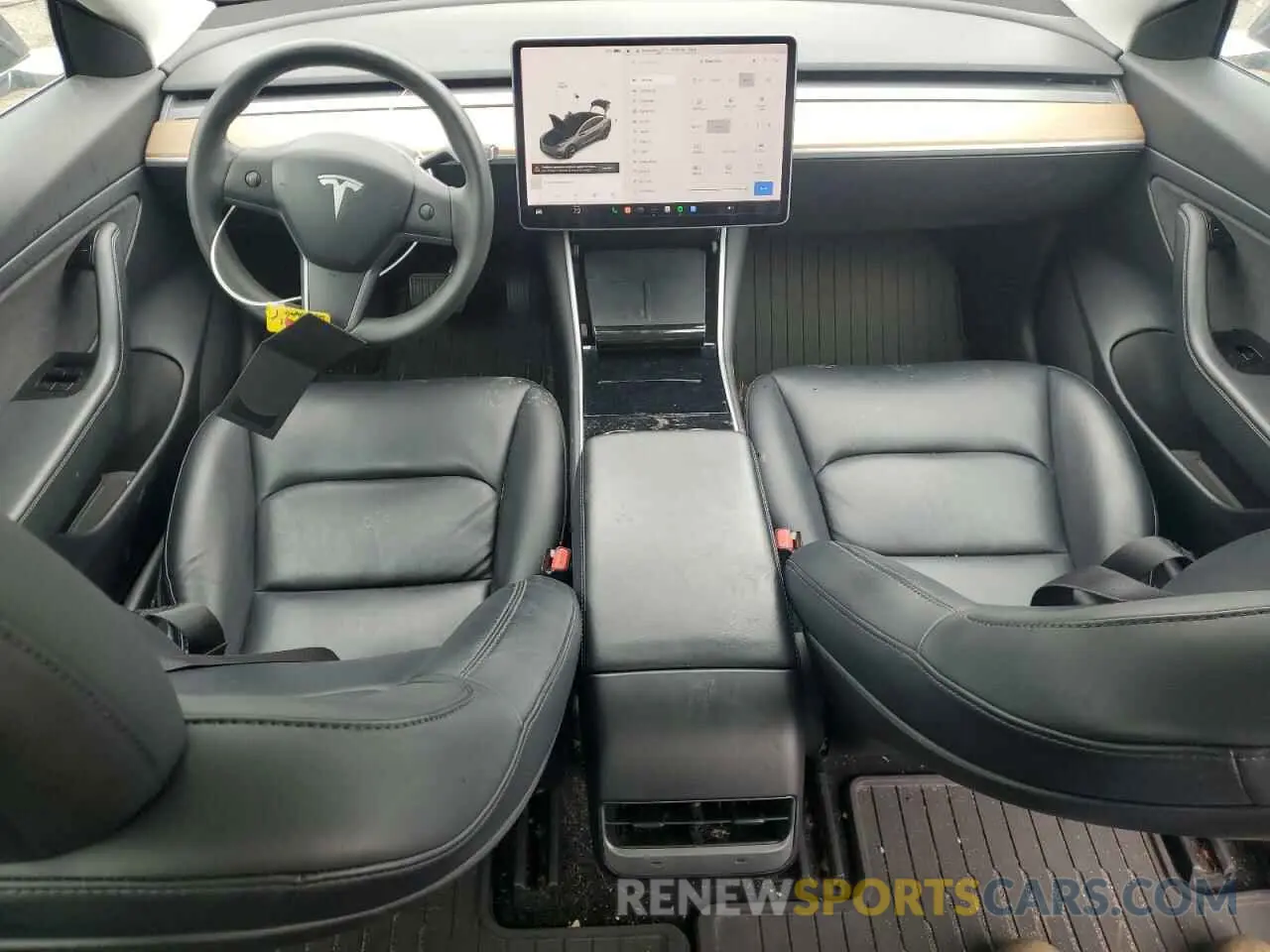8 Photograph of a damaged car 5YJ3E1EA0LF784840 TESLA MODEL 3 2020