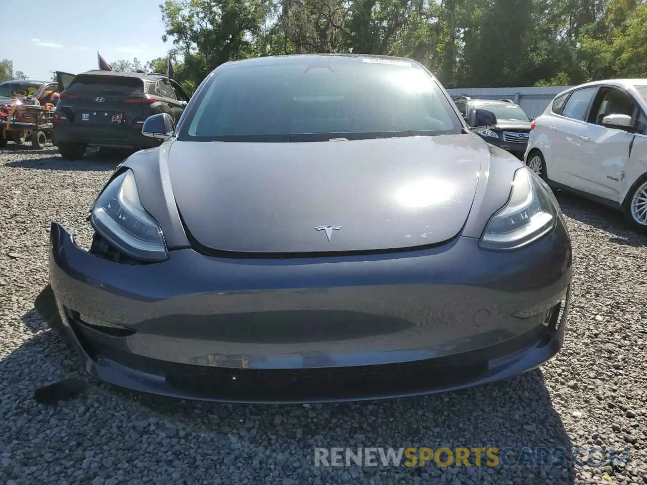 5 Photograph of a damaged car 5YJ3E1EA0LF784854 TESLA MODEL 3 2020