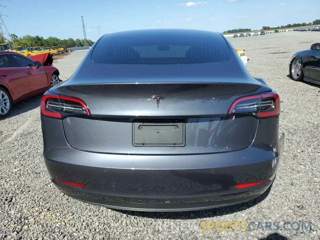 6 Photograph of a damaged car 5YJ3E1EA0LF784854 TESLA MODEL 3 2020
