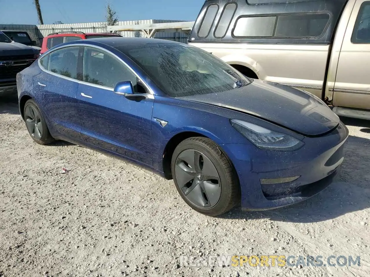 4 Photograph of a damaged car 5YJ3E1EA0LF792419 TESLA MODEL 3 2020
