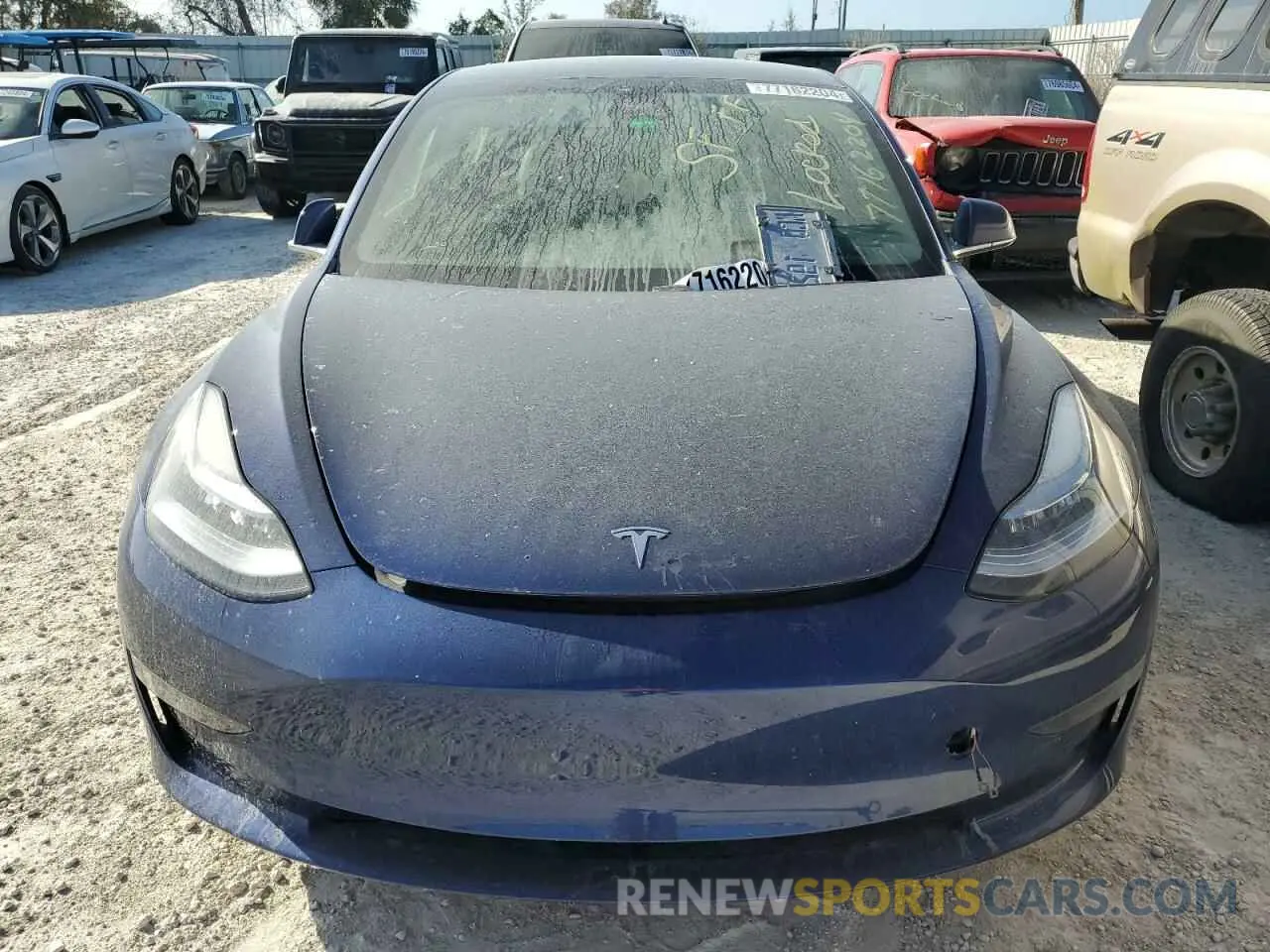 5 Photograph of a damaged car 5YJ3E1EA0LF792419 TESLA MODEL 3 2020
