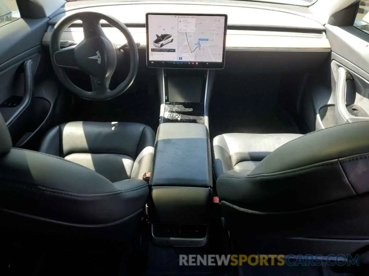 8 Photograph of a damaged car 5YJ3E1EA0LF792825 TESLA MODEL 3 2020