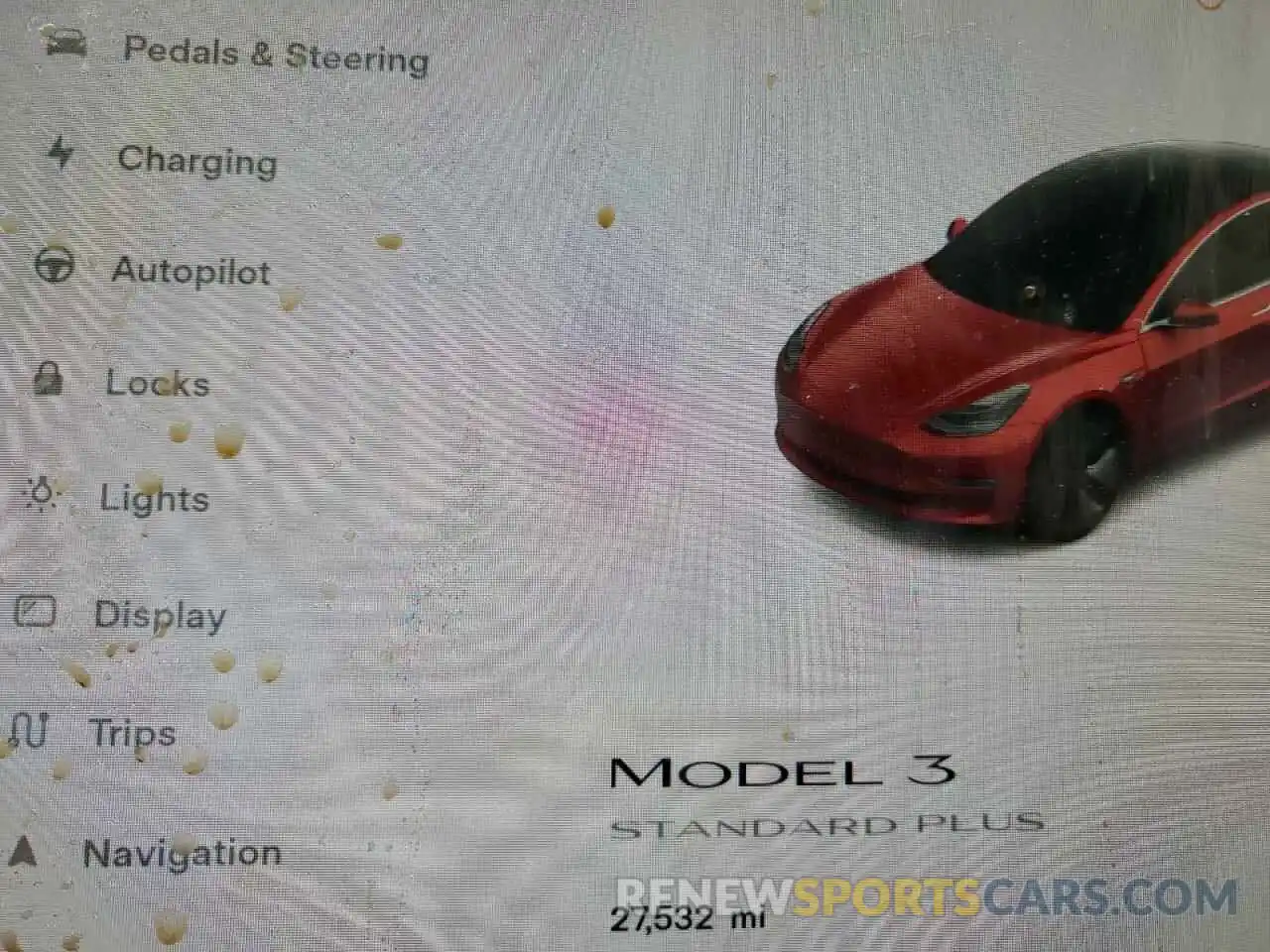 8 Photograph of a damaged car 5YJ3E1EA0LF803693 TESLA MODEL 3 2020