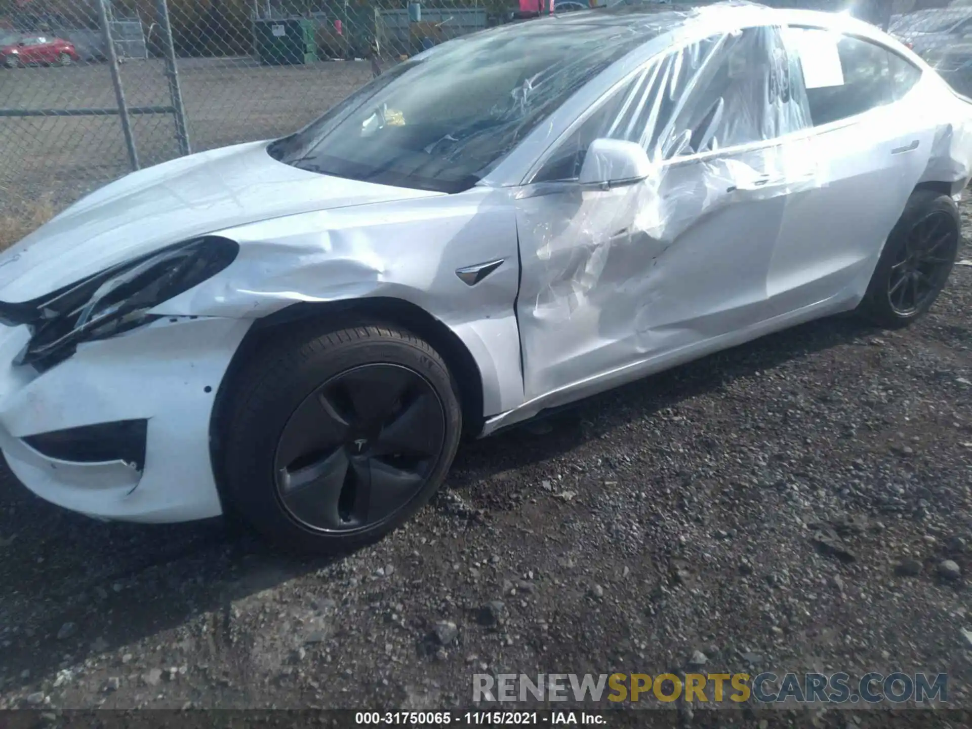 6 Photograph of a damaged car 5YJ3E1EA0LF808599 TESLA MODEL 3 2020