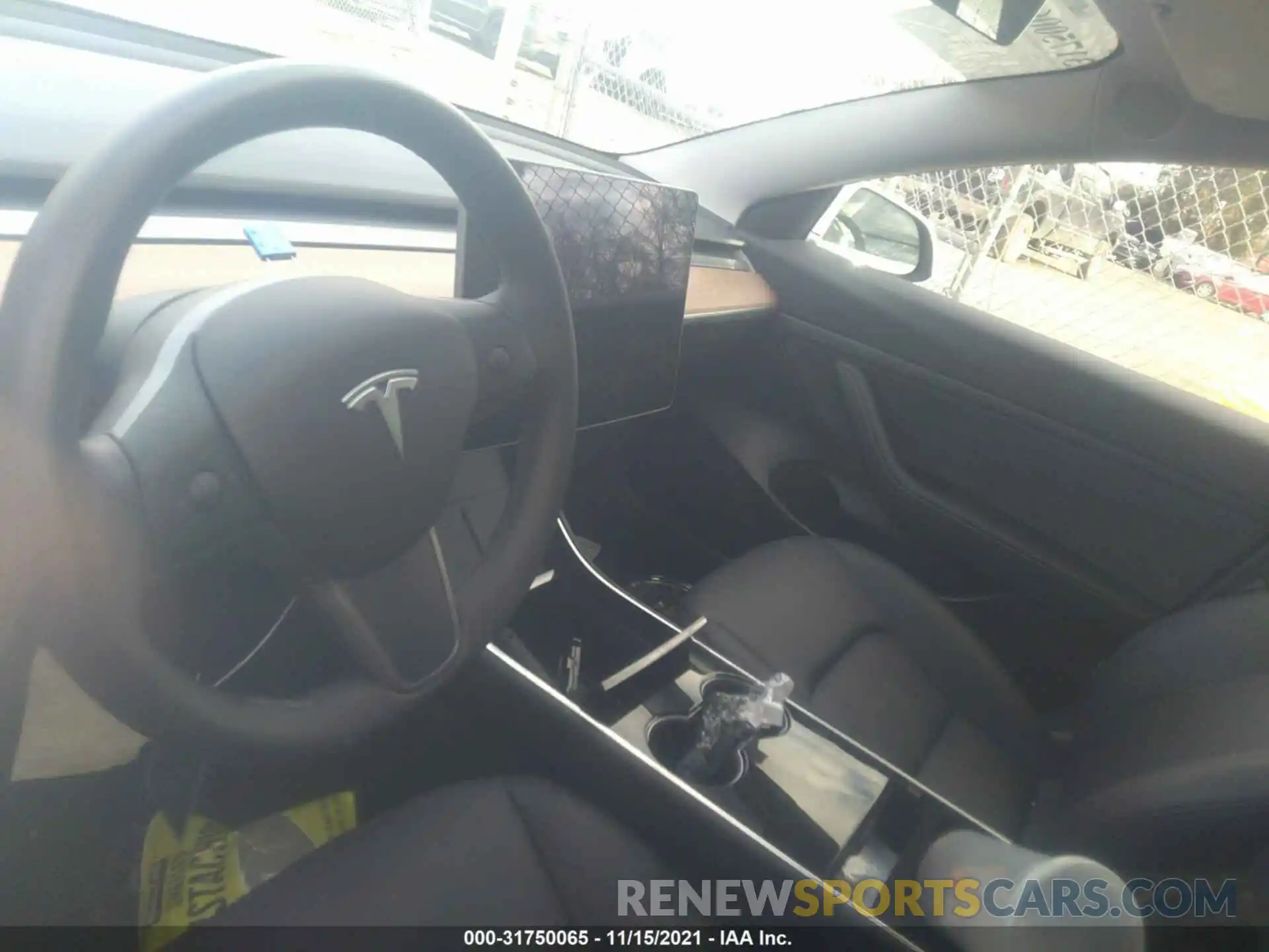 7 Photograph of a damaged car 5YJ3E1EA0LF808599 TESLA MODEL 3 2020