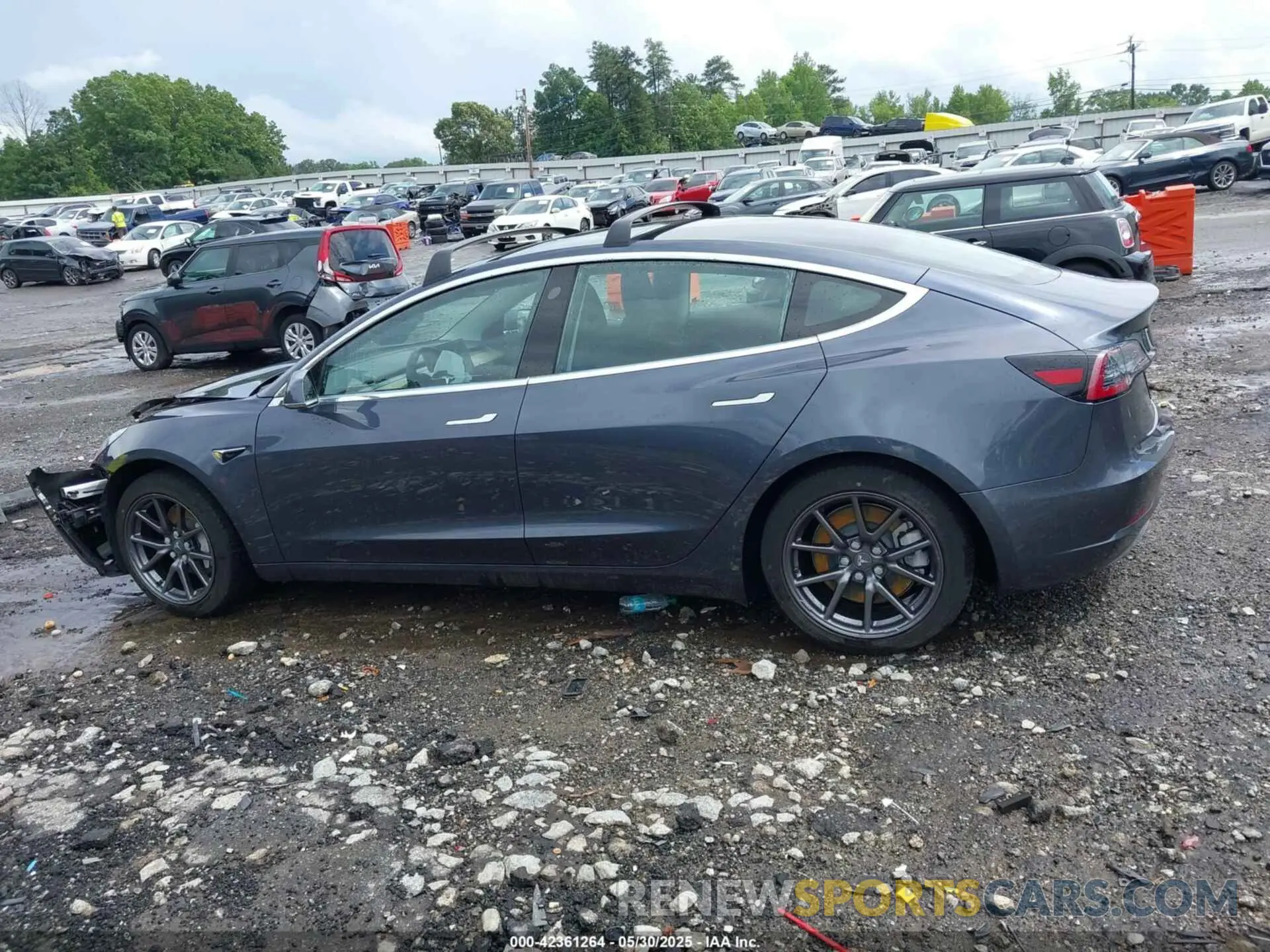 13 Photograph of a damaged car 5YJ3E1EA1LF597221 TESLA MODEL 3 2020