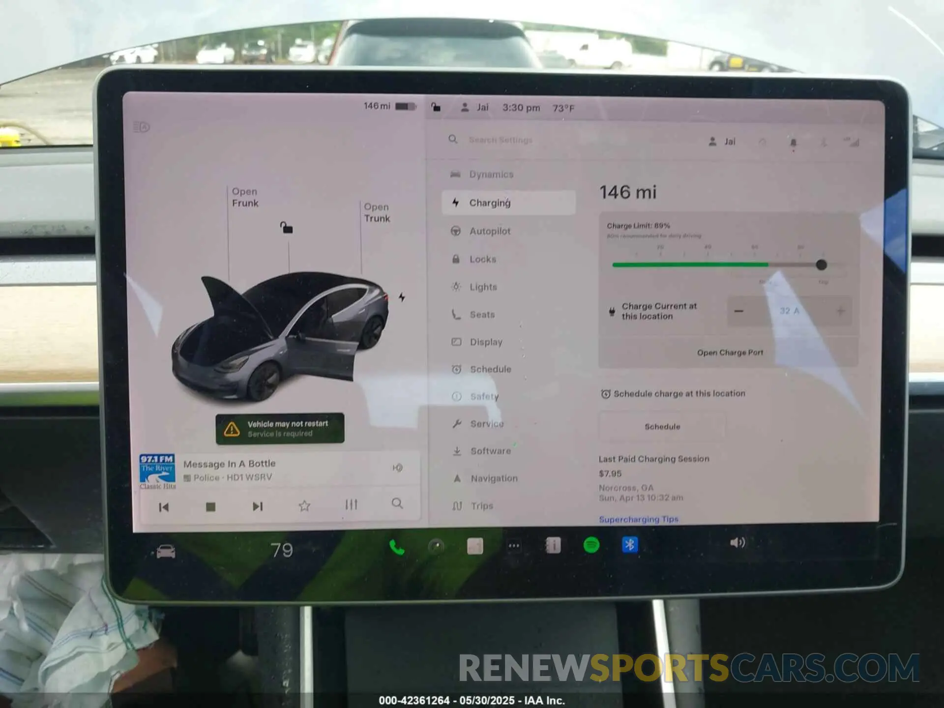 16 Photograph of a damaged car 5YJ3E1EA1LF597221 TESLA MODEL 3 2020