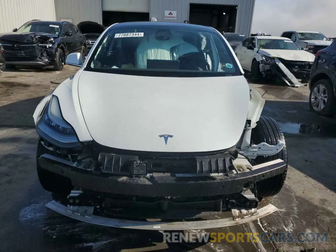 5 Photograph of a damaged car 5YJ3E1EA1LF598059 TESLA MODEL 3 2020