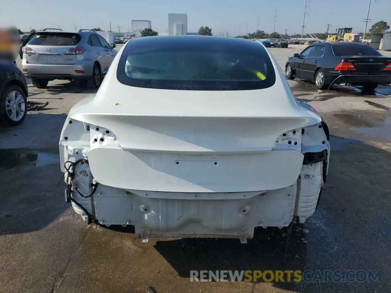 6 Photograph of a damaged car 5YJ3E1EA1LF598059 TESLA MODEL 3 2020