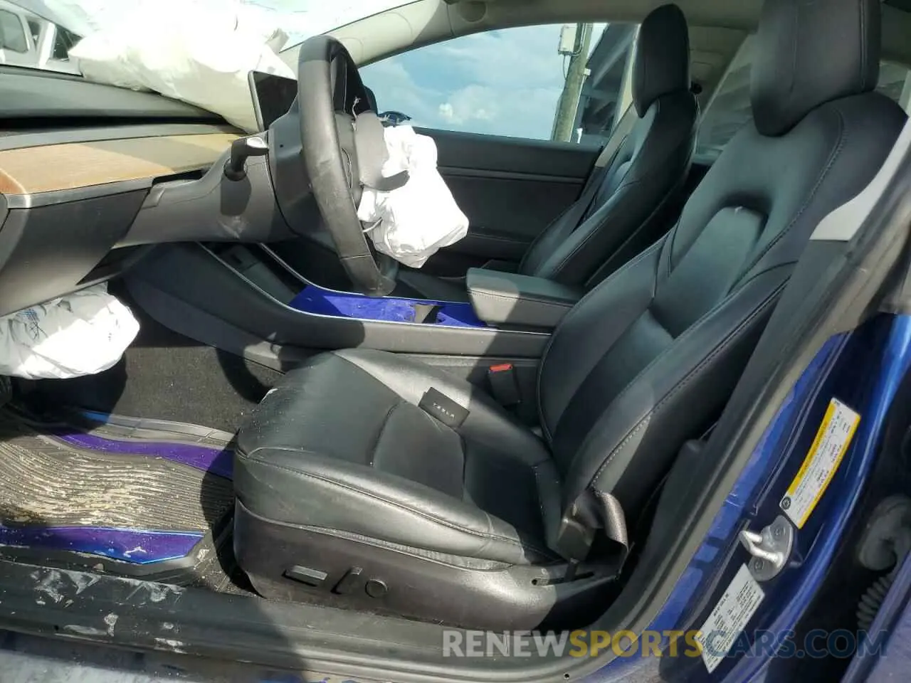 7 Photograph of a damaged car 5YJ3E1EA1LF611912 TESLA MODEL 3 2020
