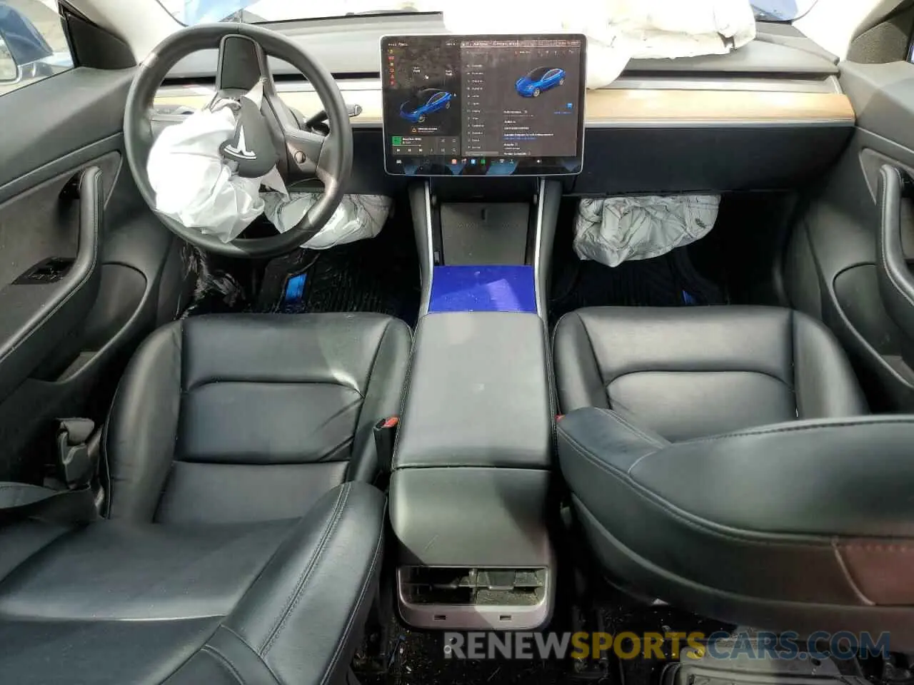 8 Photograph of a damaged car 5YJ3E1EA1LF611912 TESLA MODEL 3 2020