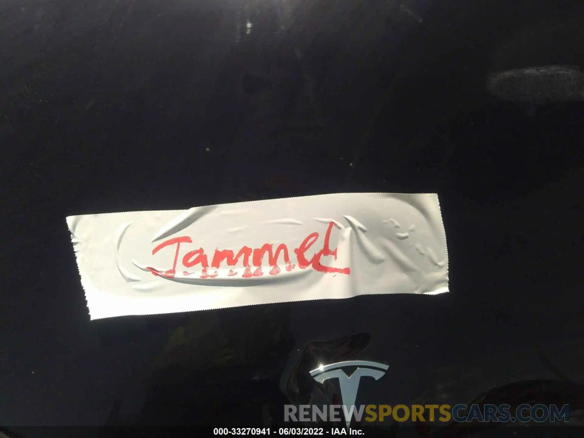 10 Photograph of a damaged car 5YJ3E1EA1LF630136 TESLA MODEL 3 2020