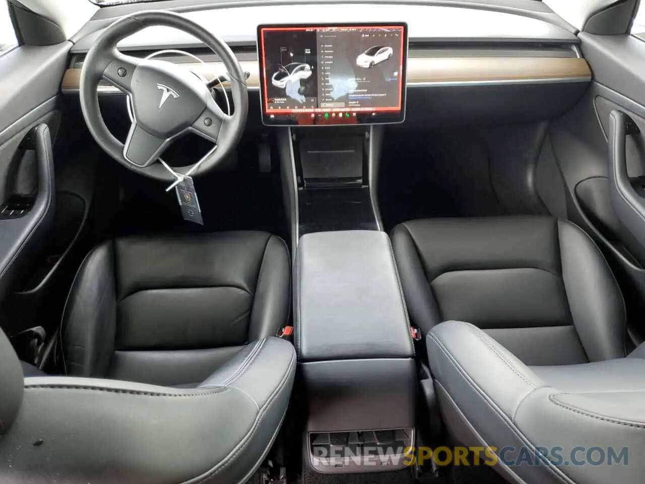 8 Photograph of a damaged car 5YJ3E1EA1LF631139 TESLA MODEL 3 2020